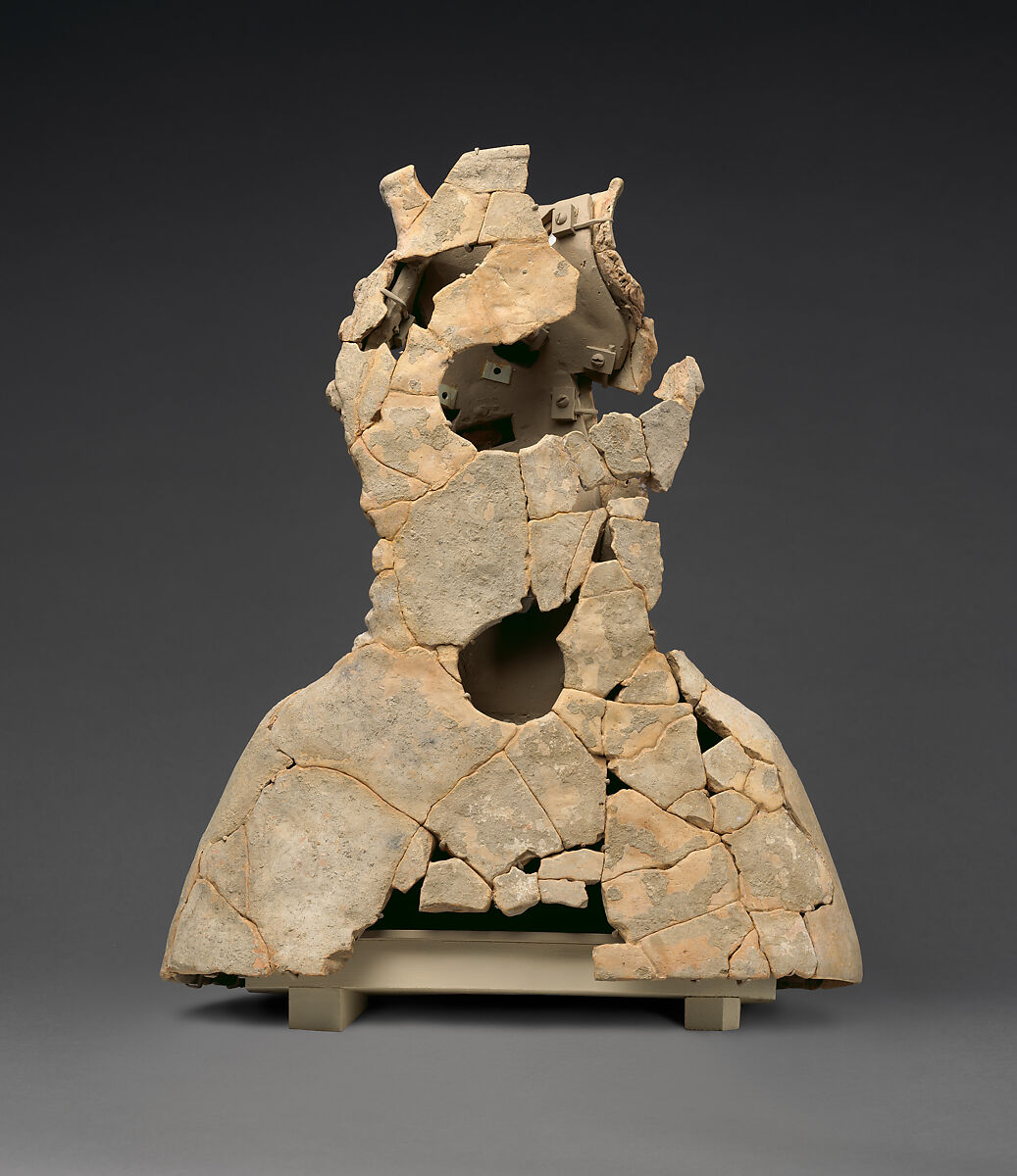 Two terracotta busts, Terracotta, Greek, Sicilian