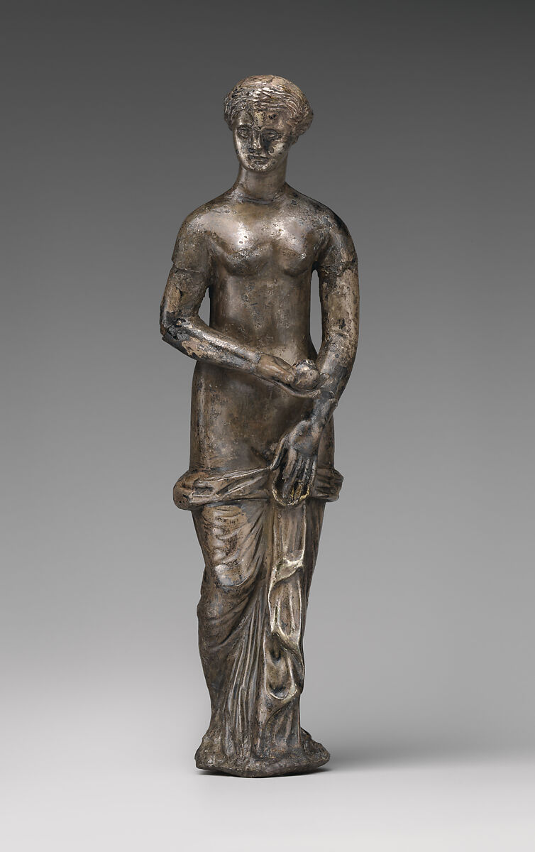 Silver statuette of Venus, Silver, Roman