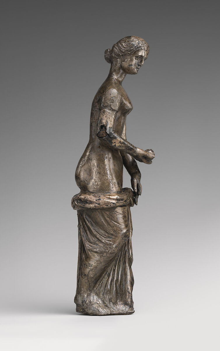 Silver statuette of Venus, Silver, Roman