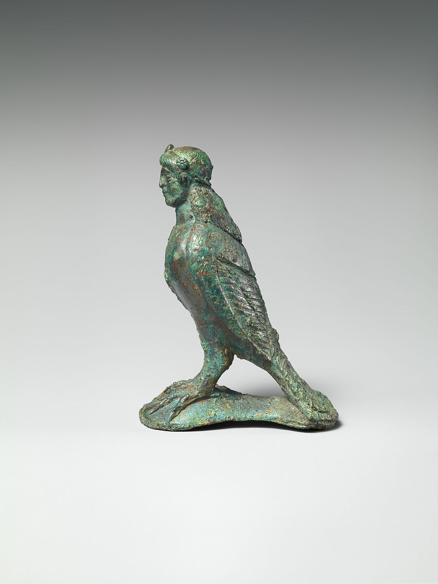 Bronze statuette of a siren, Bronze, South Italian or Etruscan