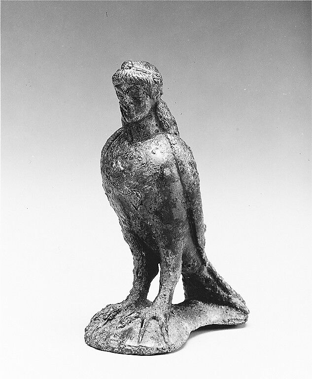 Bronze statuette of a siren, Bronze, South Italian or Etruscan