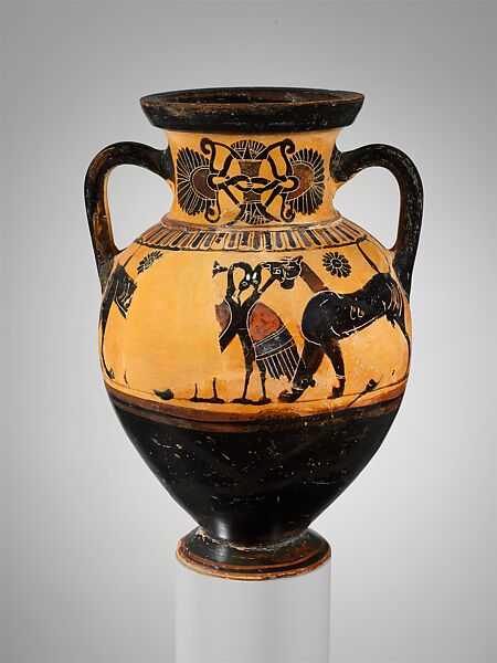 Attributed to the Timiades Painter 
, Terracotta, Greek, Attic 