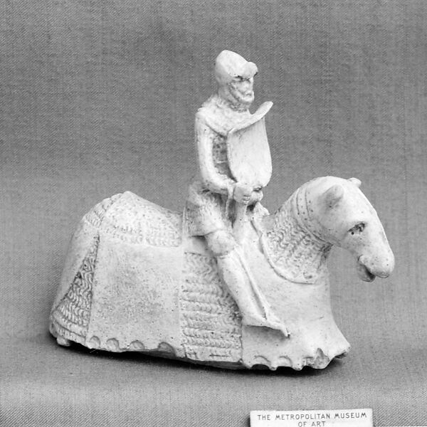 Copy of a Chessman, Plaster, British 