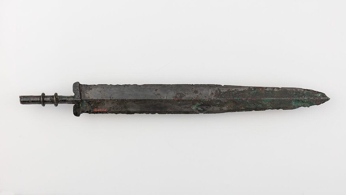 Sword, Bronze, Chinese