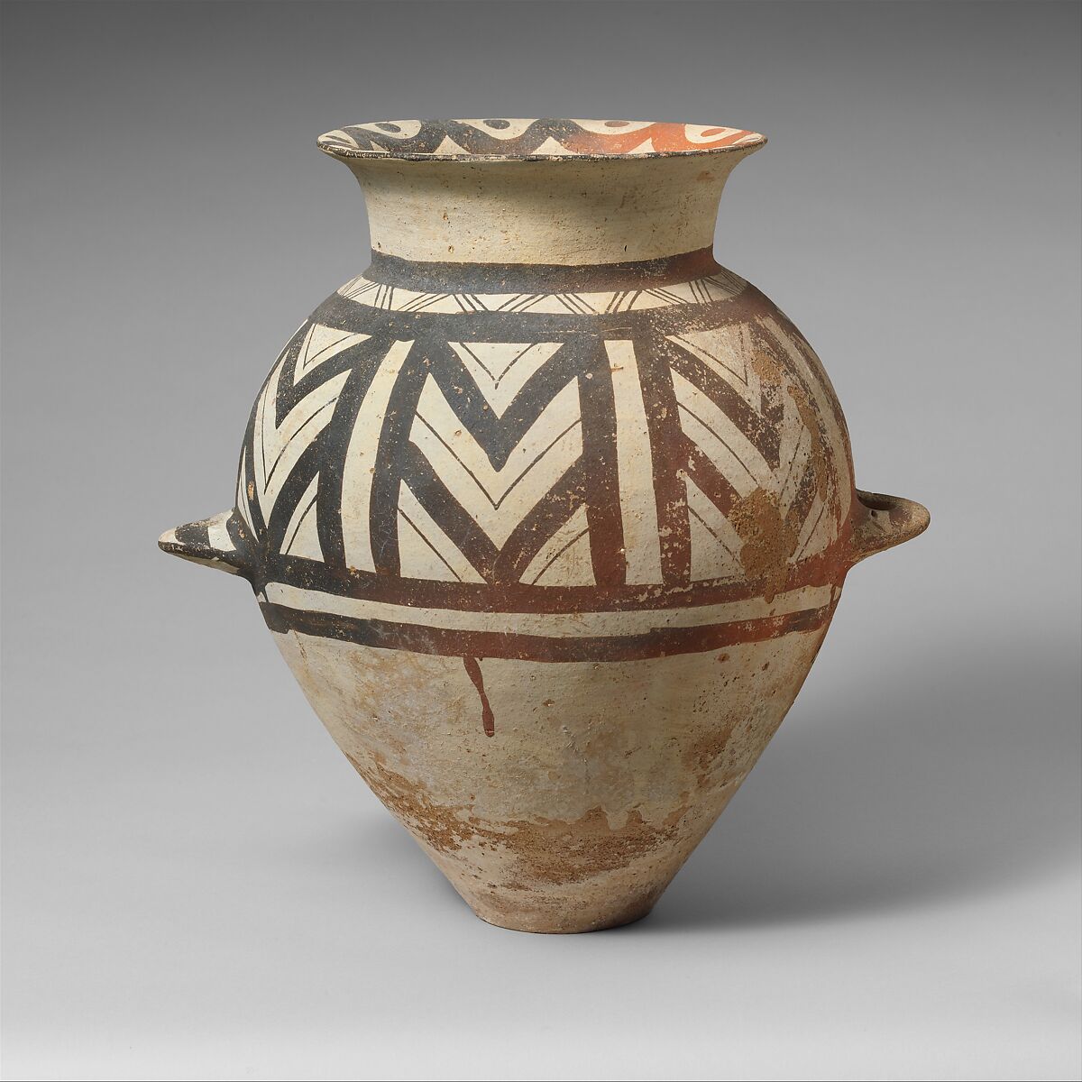 Terracotta jar, Terracotta, Cycladic 