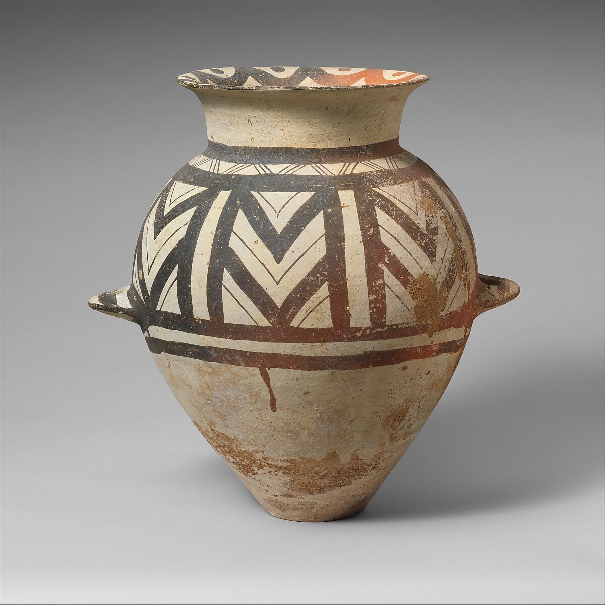 Terracotta jar, Terracotta, Cycladic