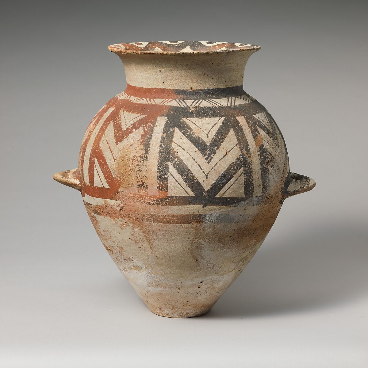Terracotta jar, Terracotta, Cycladic