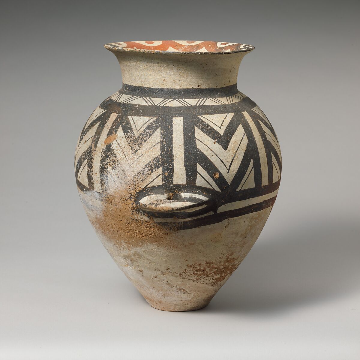 Terracotta jar, Terracotta, Cycladic