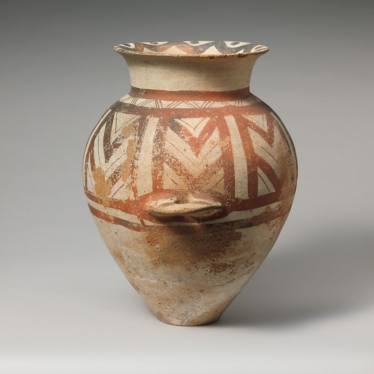 Terracotta jar, Terracotta, Cycladic