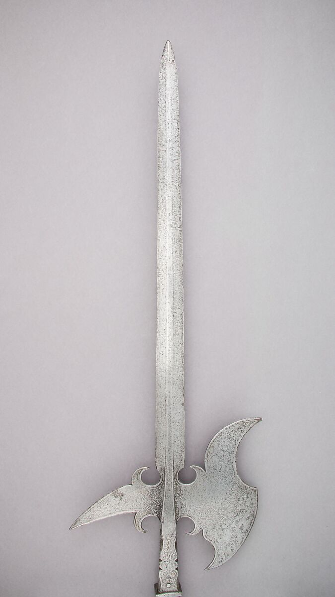 Halberd, Steel, wood, German