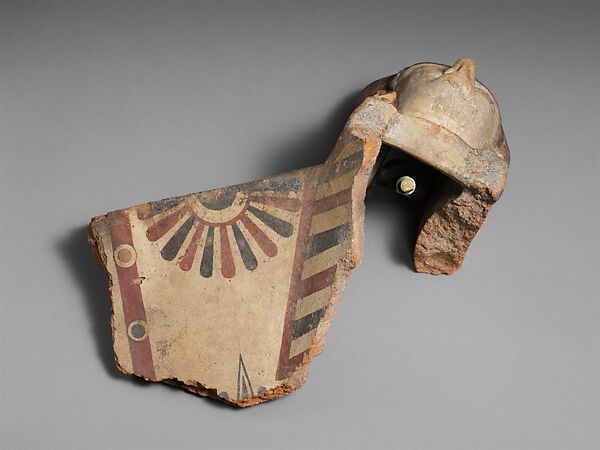 Terracotta antefix (roof tile), Terracotta, Etruscan