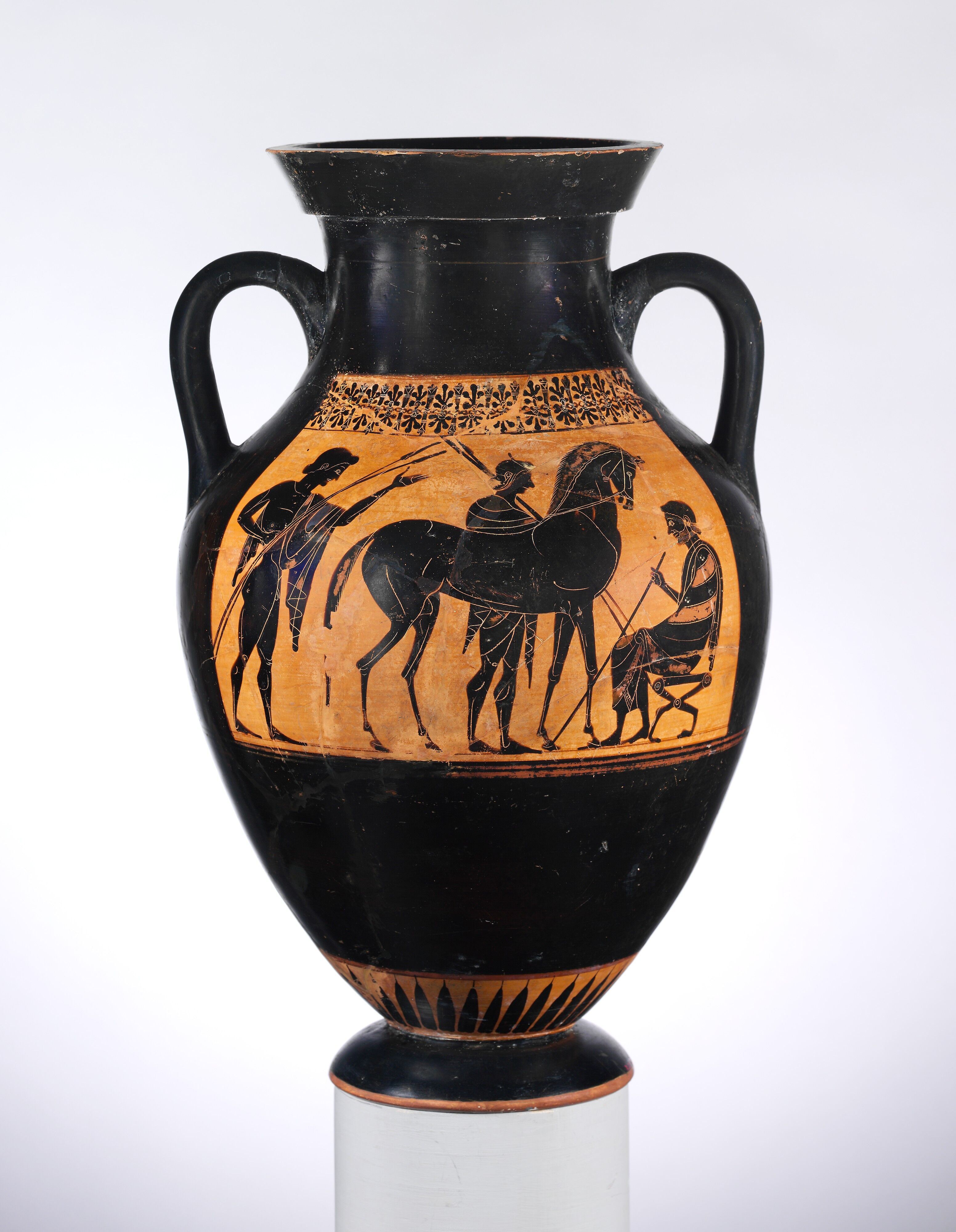 Attributed to the manner of the Lysippides Painter - Terracotta