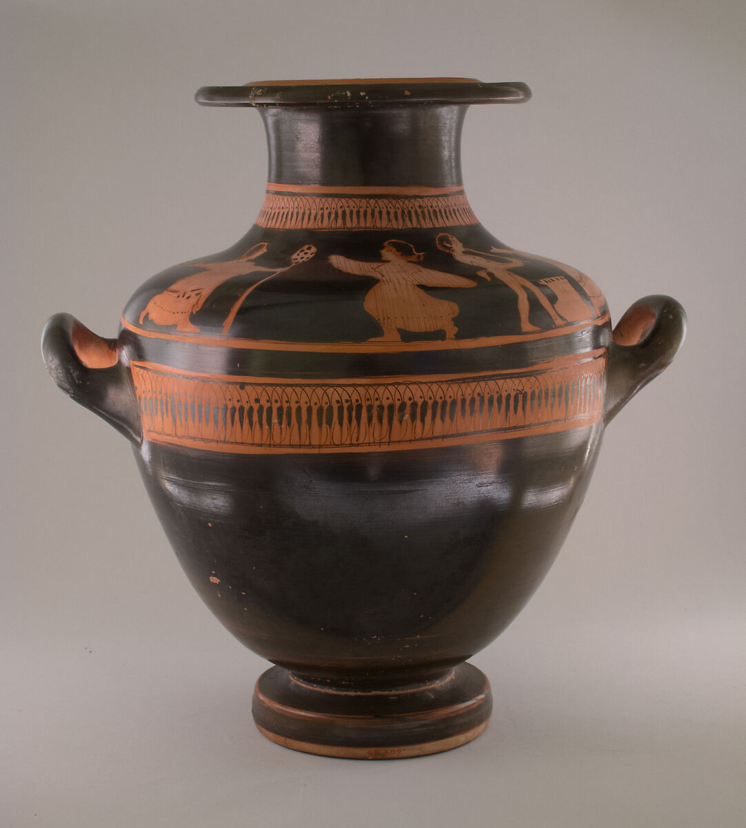 Hydria, Attributed to the Later Mannerists, Terracotta, Greek, Attic