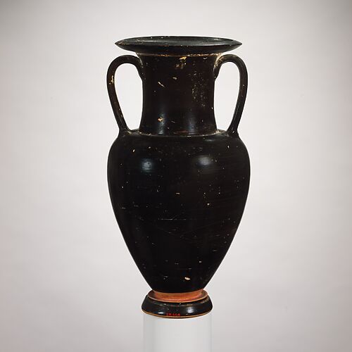 Terracotta neck-amphora (jar)