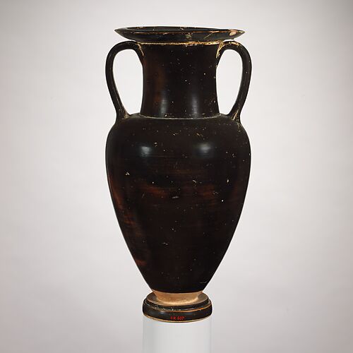 Terracotta neck-amphora (jar)