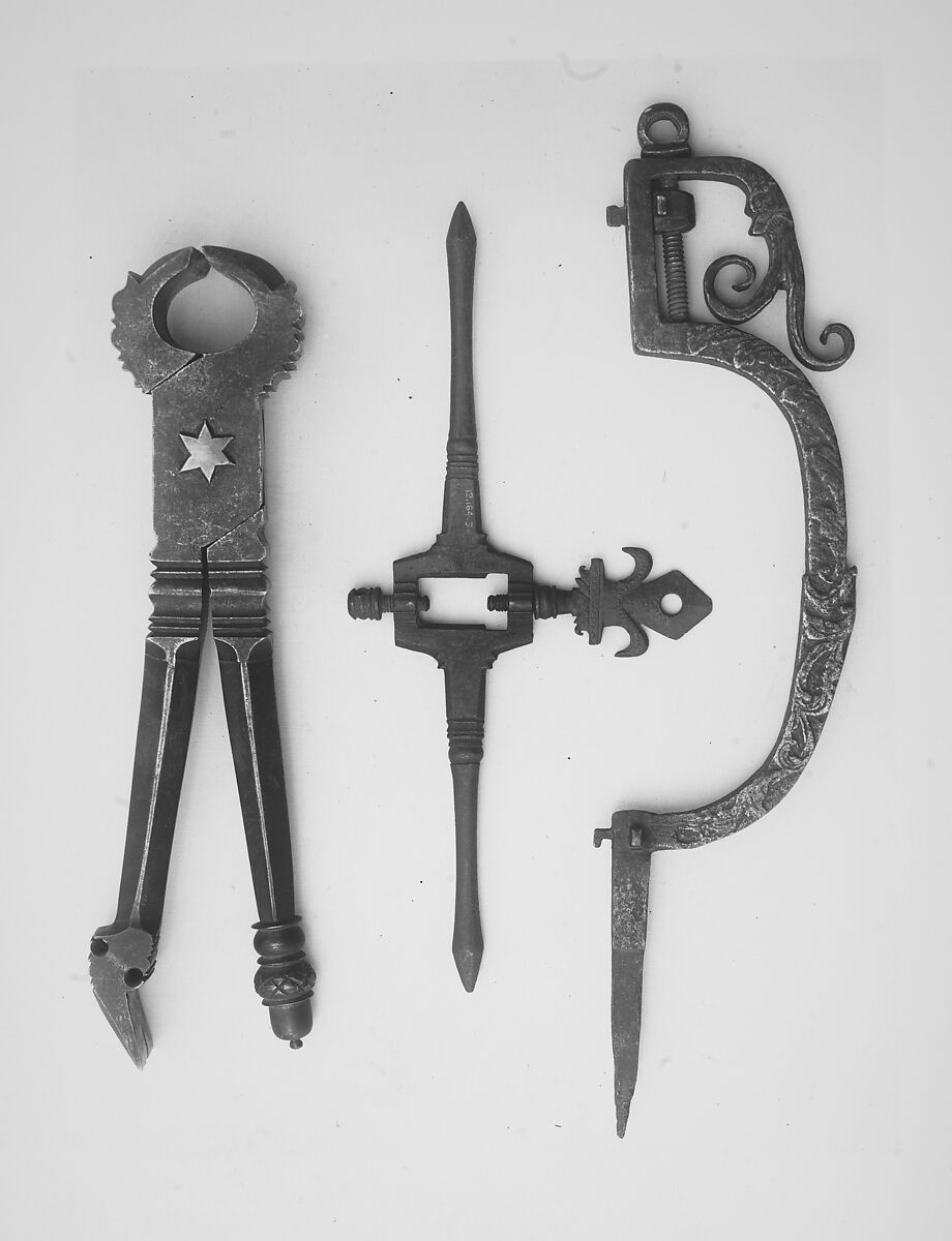 Pincers (Tenailles), Iron, French 