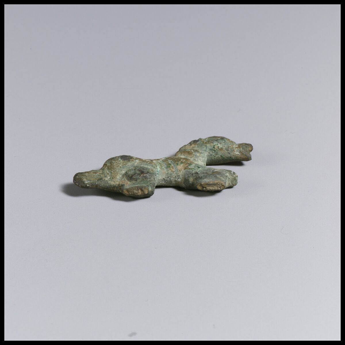 Statuette of a dog, Bronze, Roman 