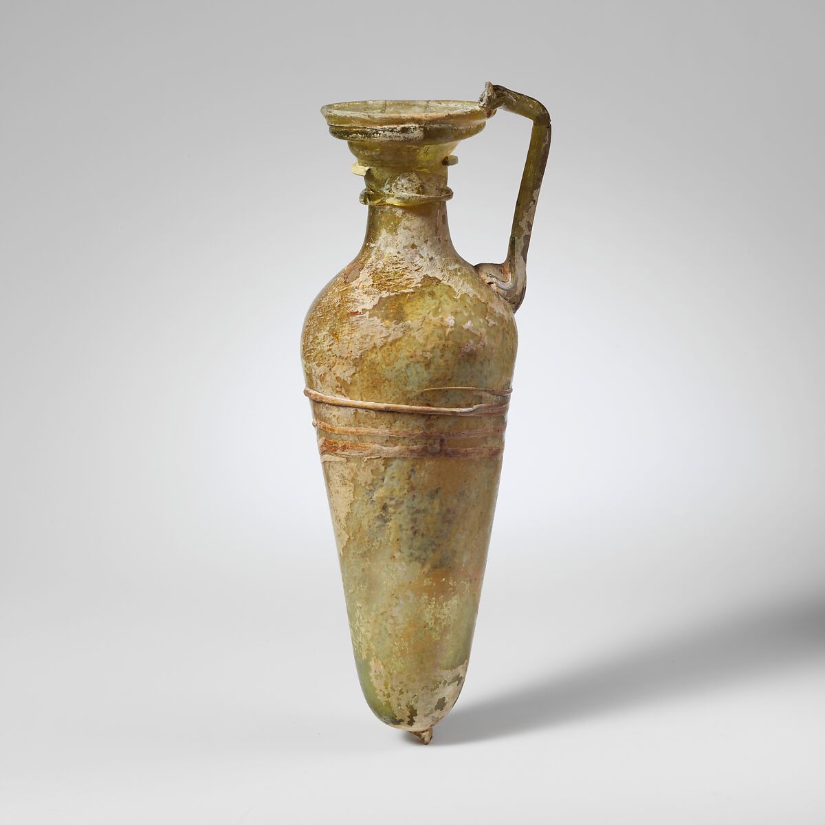 Glass jug, Glass, Roman 