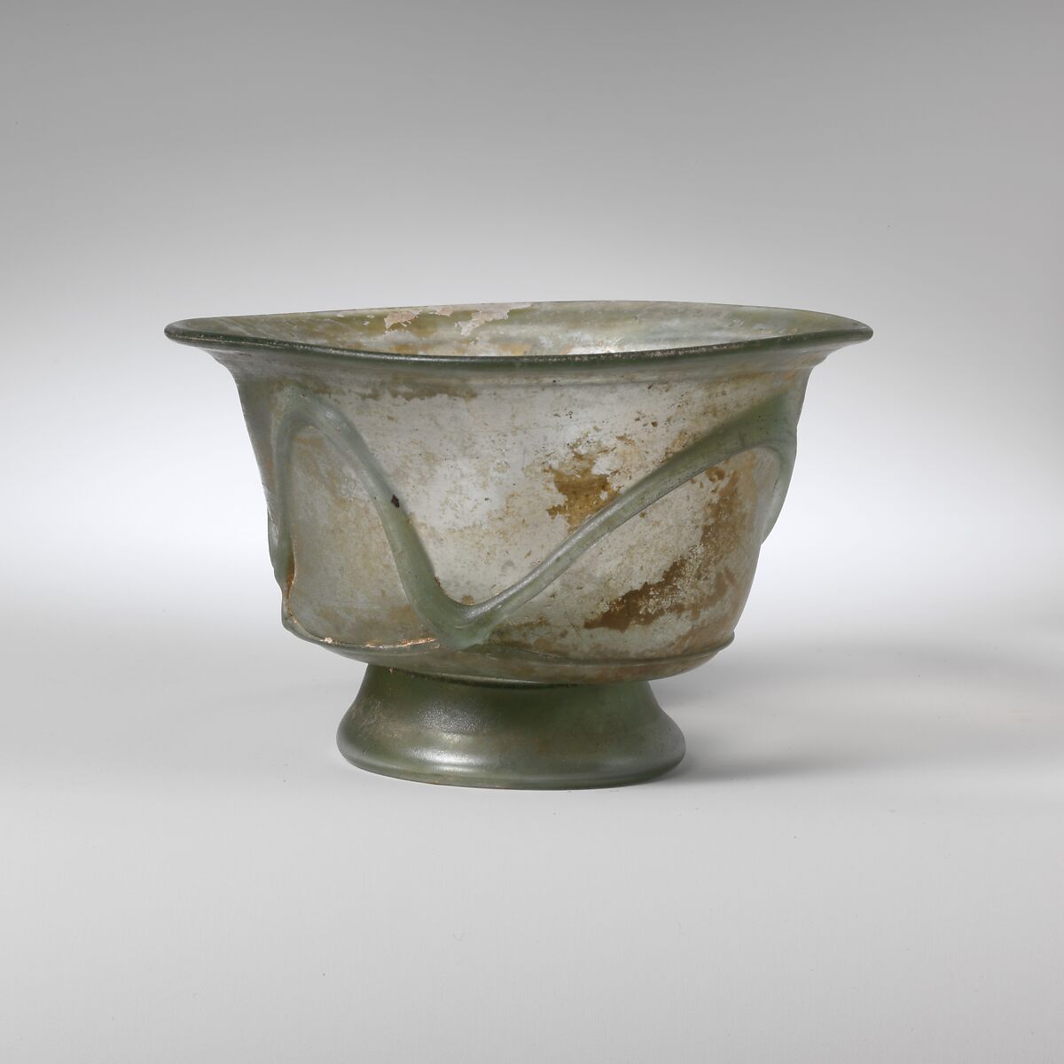 Glass bowl, Glass, Roman