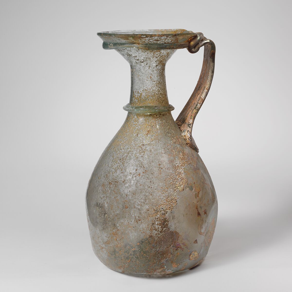 Glass jug, Glass, Roman, Syrian 