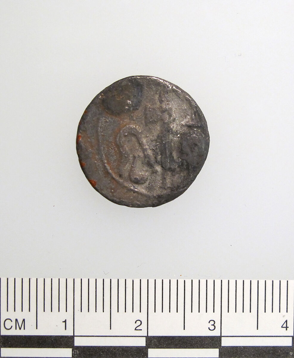 Silver denarius of Julius Caesar, Silver, Roman, Gaul 