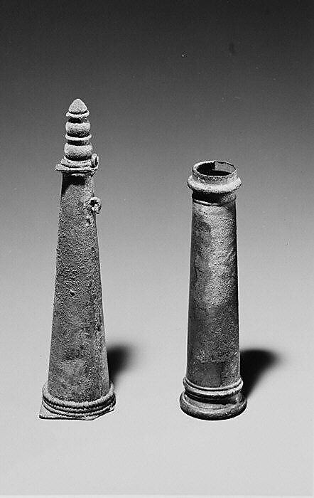 Silver cosmetic vessel, Silver, East Greek