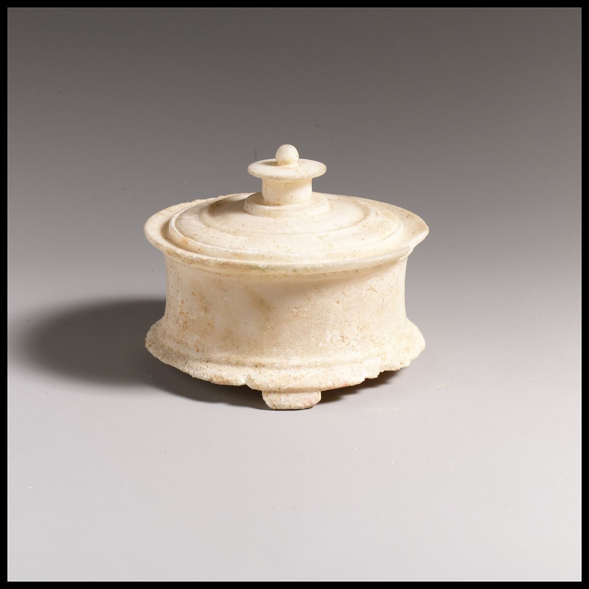 Marble pyxis (box) | Greek, Attic | Classical | The Metropolitan Museum ...