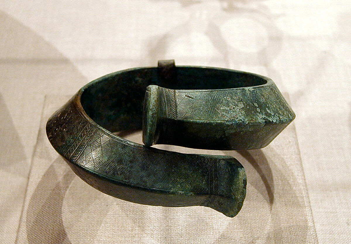 Bronze armlet, bronze, Macedonian, Greek 