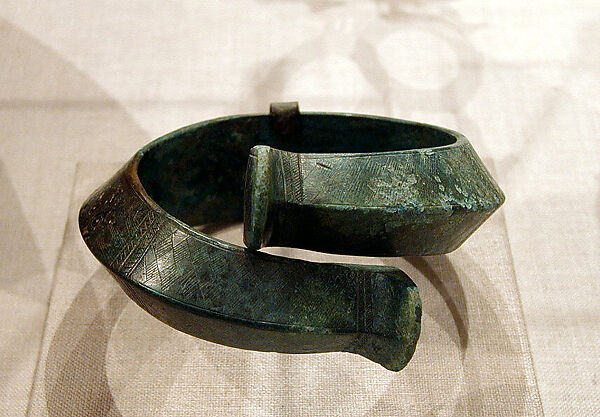 Bronze armlet, bronze, Macedonian, Greek