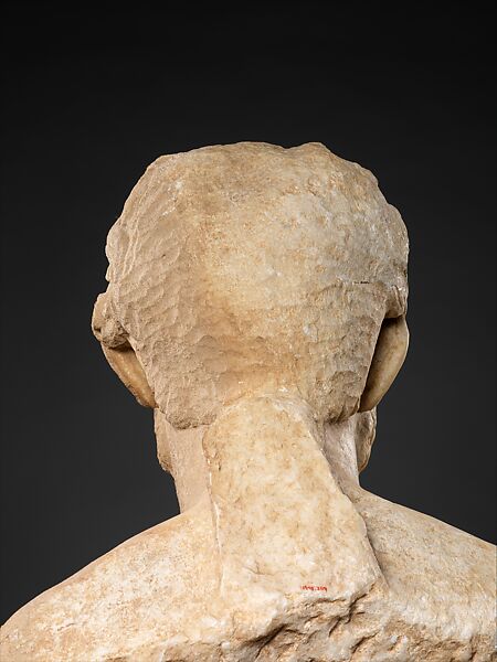 Marble bust of a bearded man, Marble, Roman