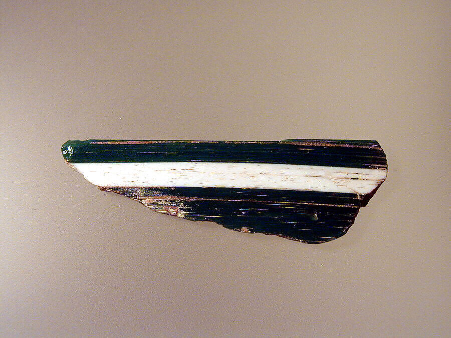 Glass border molding fragment, Glass, Roman 