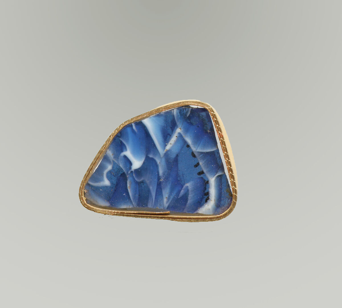 Mosaic glass fragment, Glass, Roman 