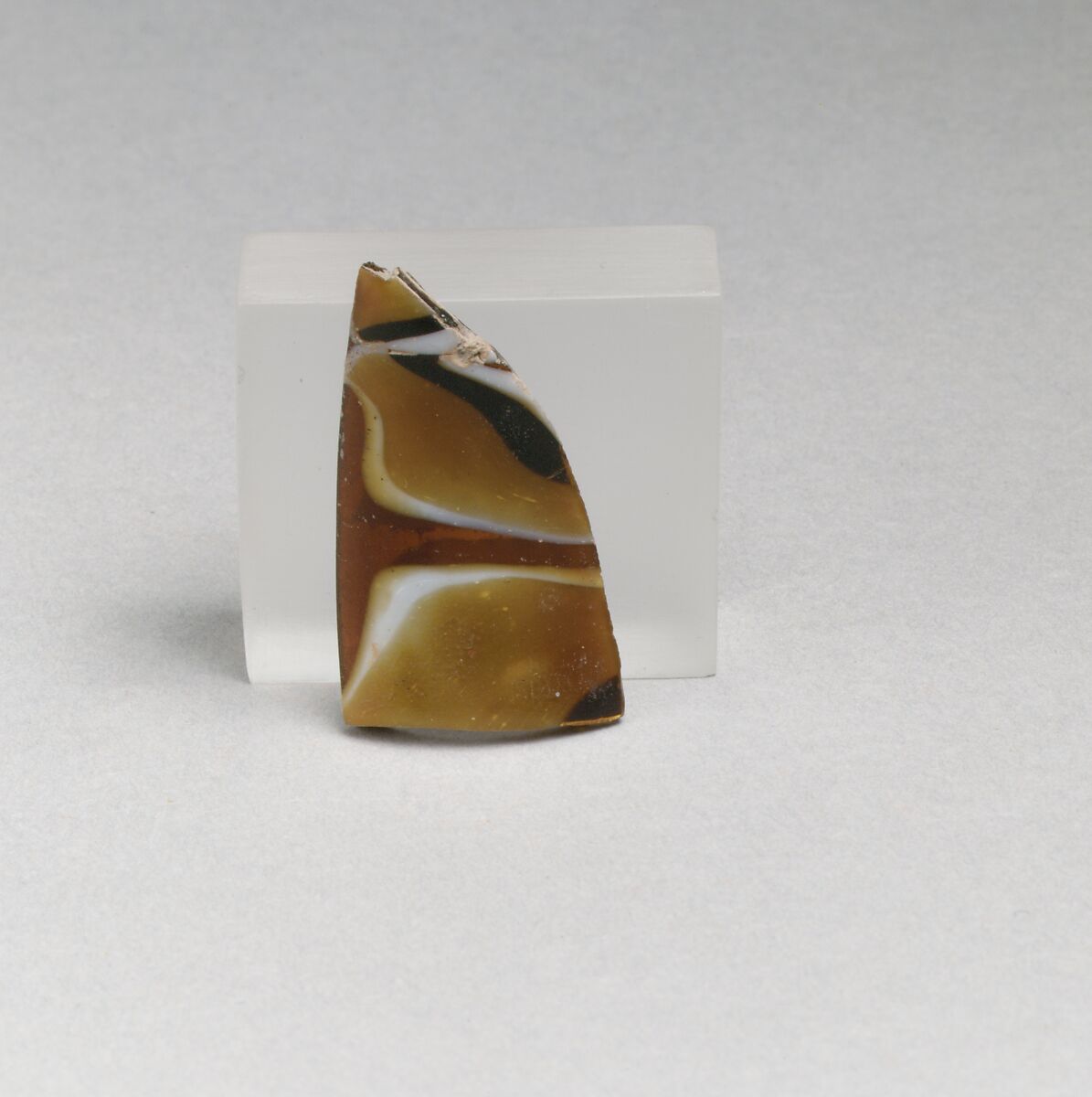 Mosaic glass fragment, Glass, Roman