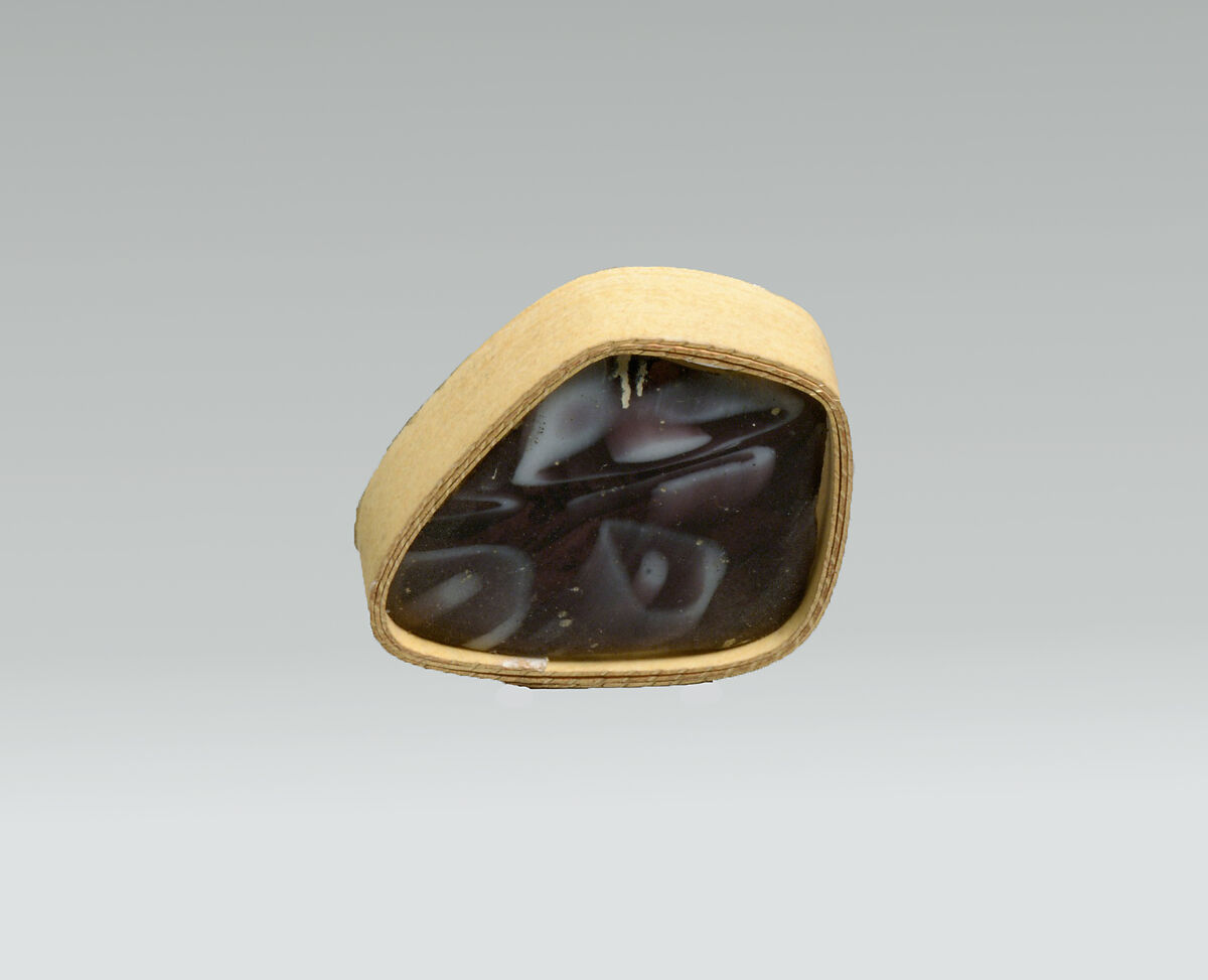 Glass mosaic bowl fragment, Glass, Roman 
