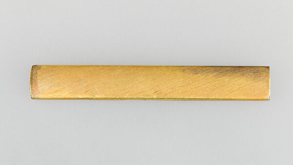 Knife Handle (Kozuka), Iron, gold, silver, Japanese