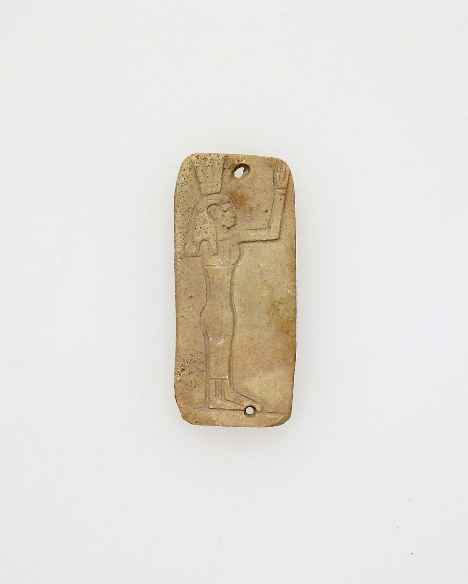 Plaque, Terracotta, Egyptian 