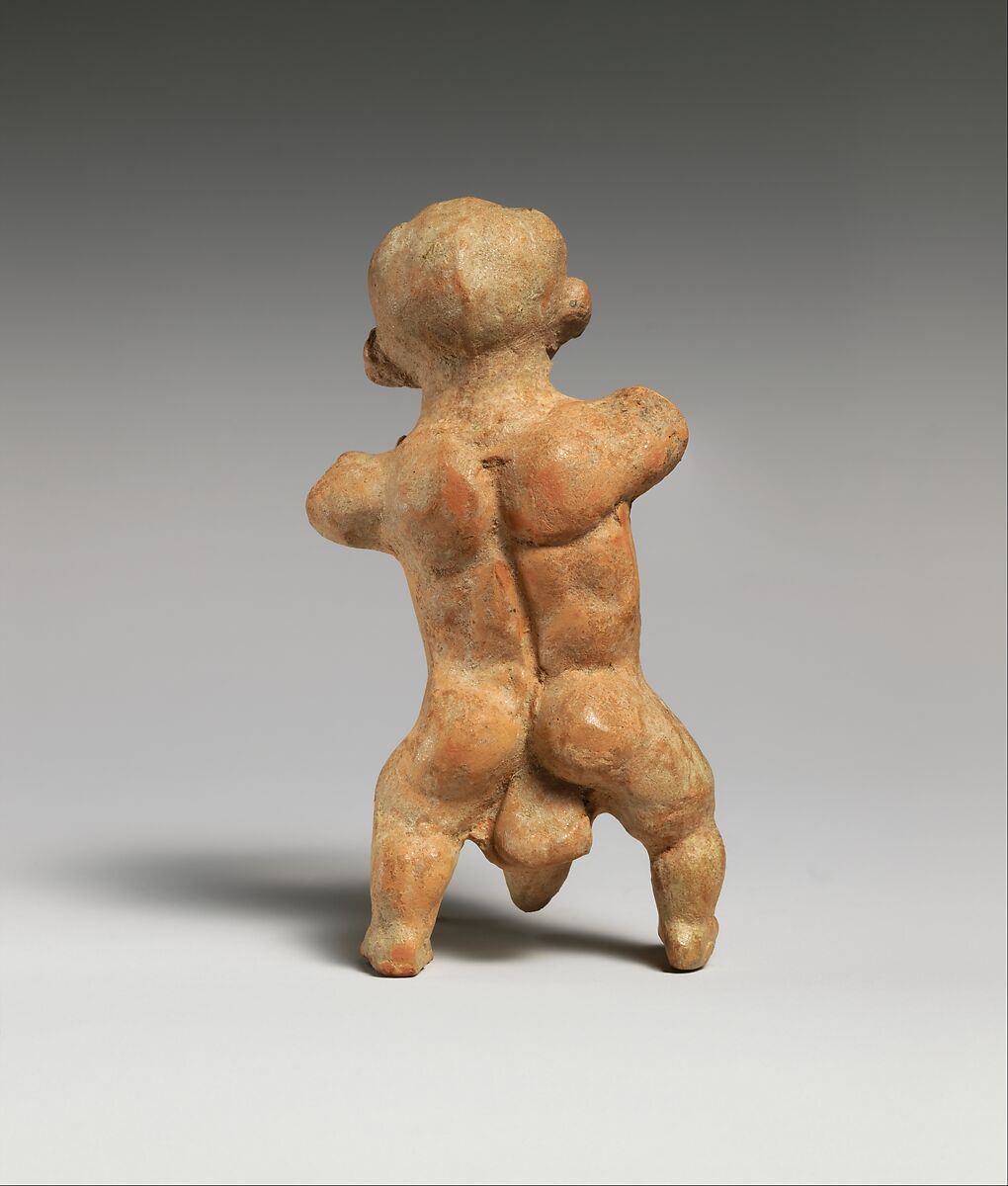 Terracotta statuette of a dwarf, Terracotta, Greek