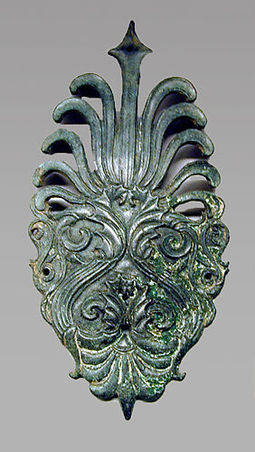 Bronze decorative appliqué
