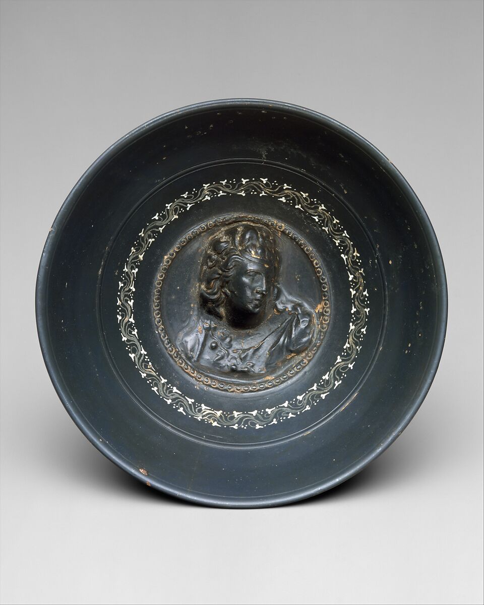 Terracotta deep bowl, Terracotta, Greek, South Italian, Campanian, Calenian