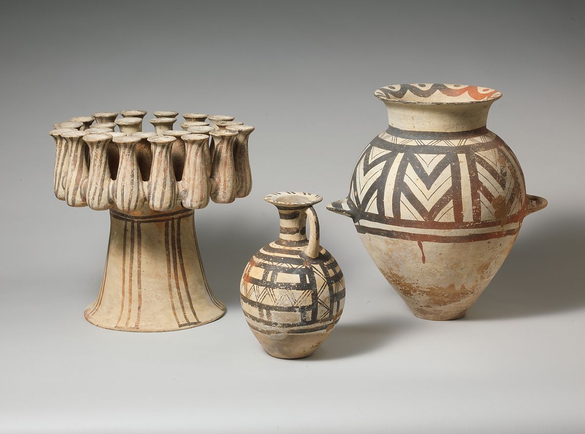 Terracotta jug, Terracotta, Cycladic