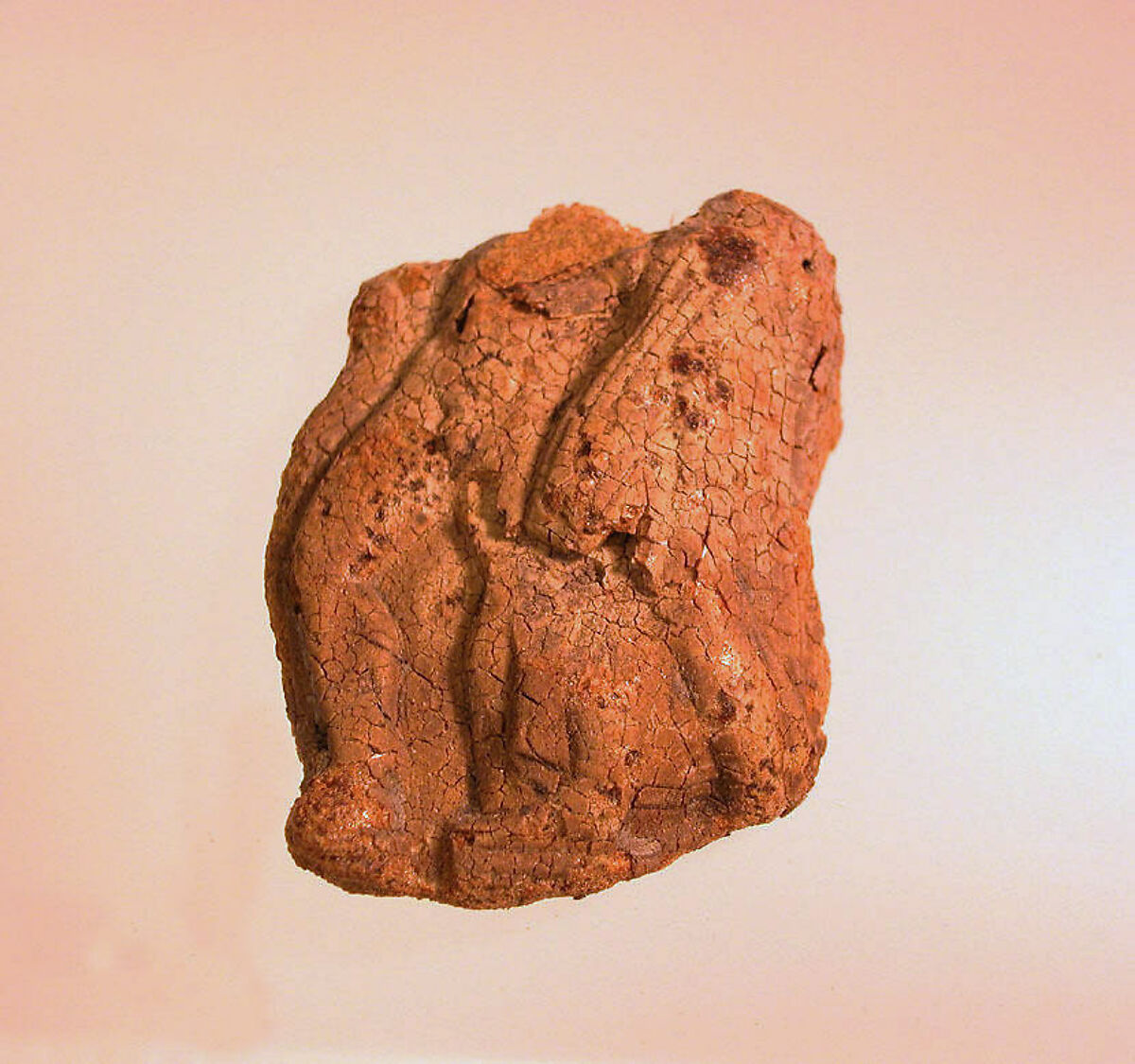 Two figures dancing?, Amber, Etruscan 