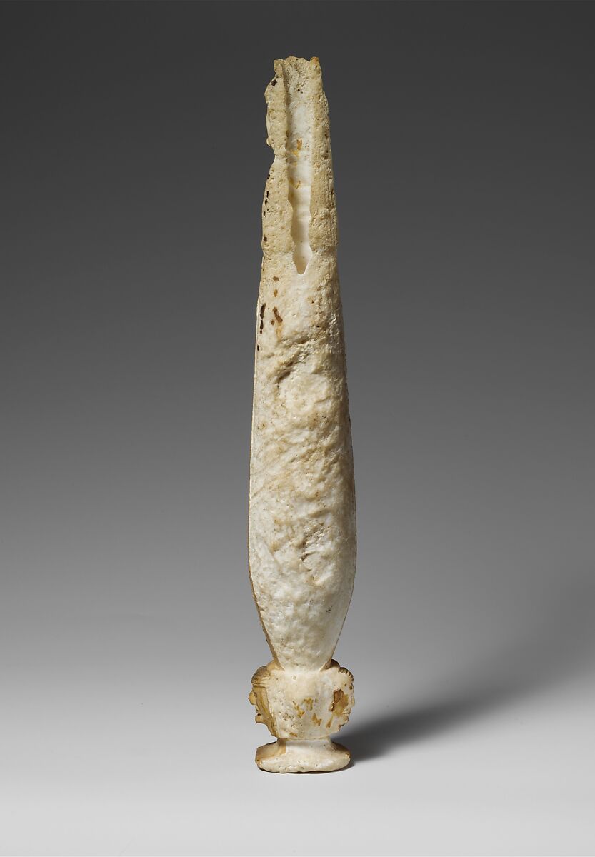 Alabaster alabastron (perfume vase), Alabaster, Etruscan