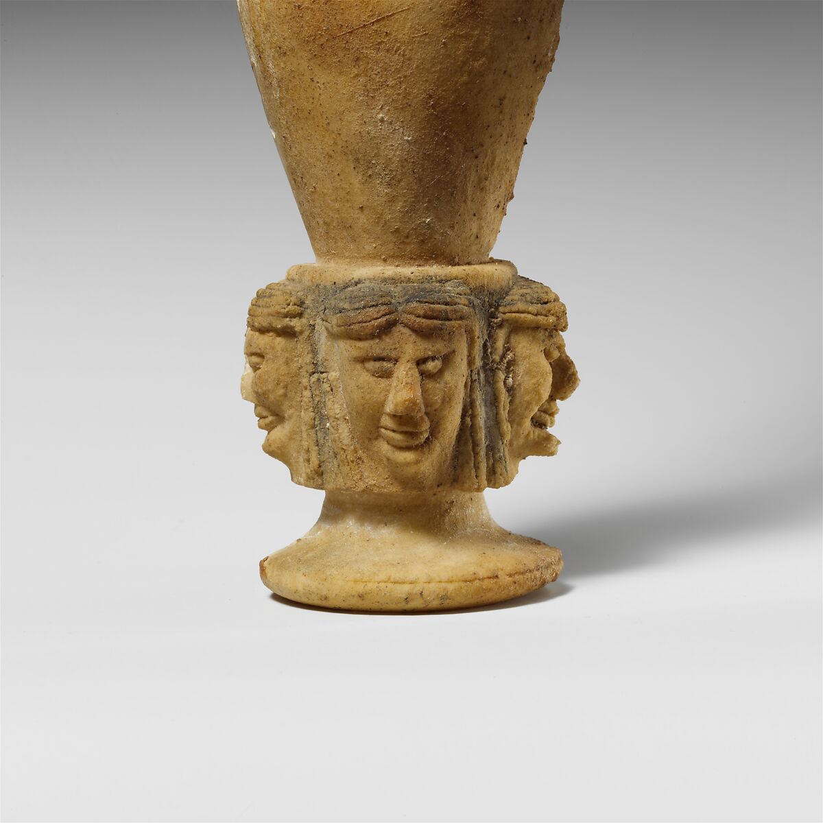 Alabaster alabastron (perfume vase), Alabaster, Etruscan