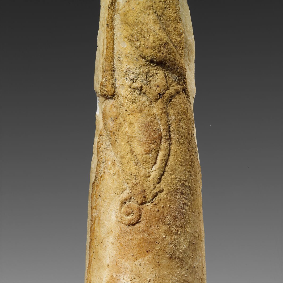 Alabaster alabastron (perfume vase), Alabaster, Etruscan