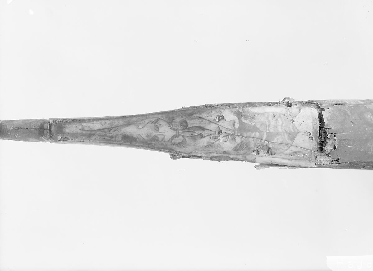 Bow, Wood, sinew, horn (bovine, elk), polychromy, Italian or Indo-Persian