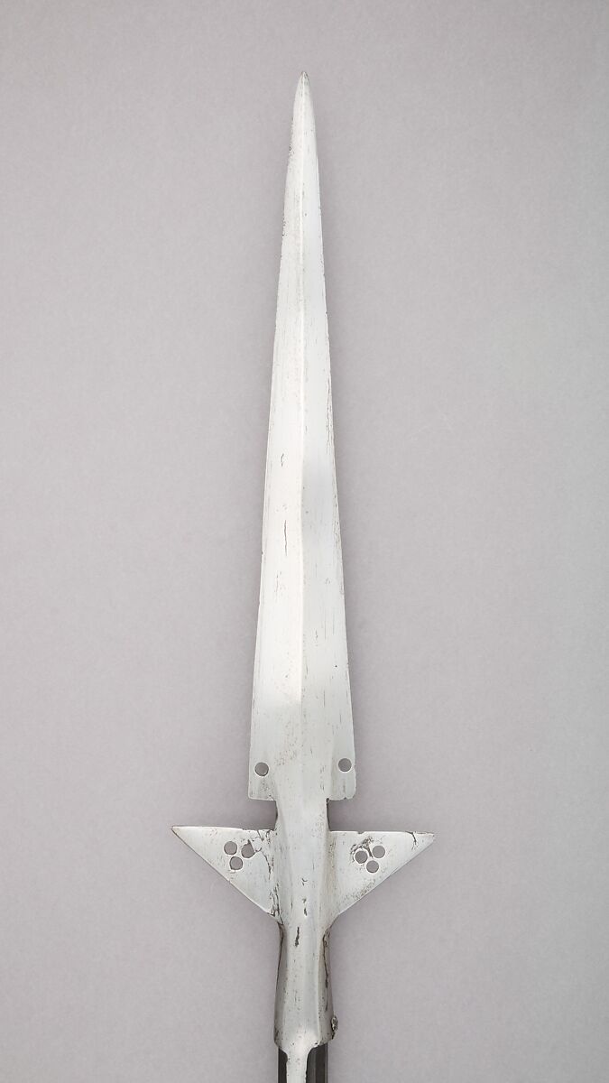 Wing Spear (<i>Fluegellanze</i>), Steel, wood, Western European 