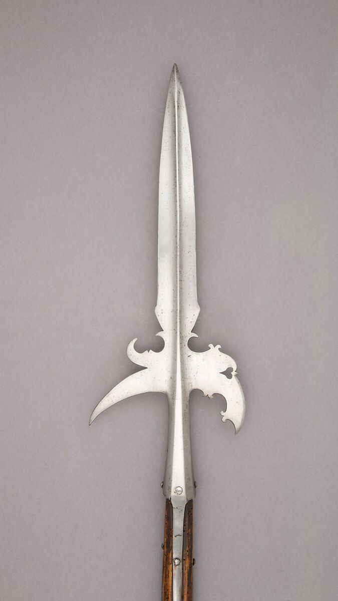 Halberd, Steel, wood, Flemish