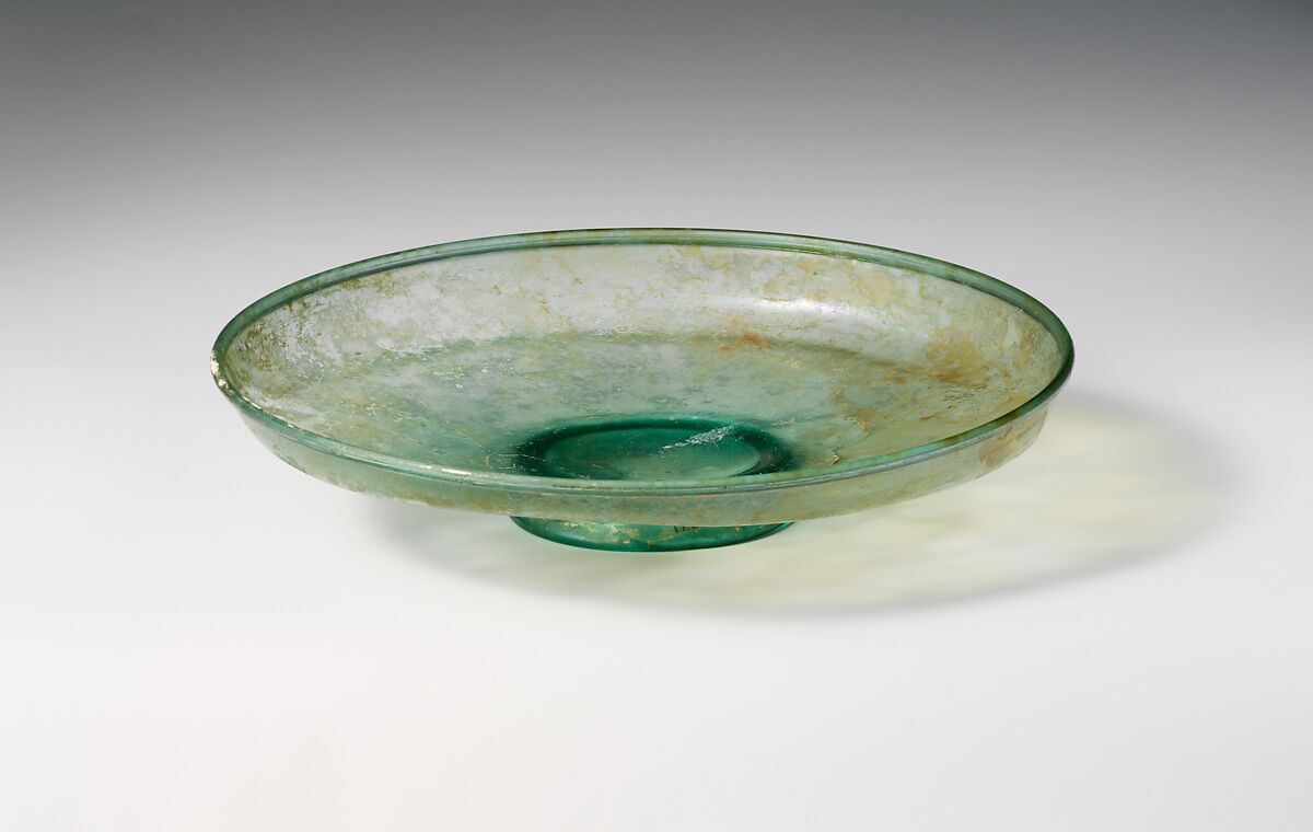 Glass dish, Glass, Roman 
