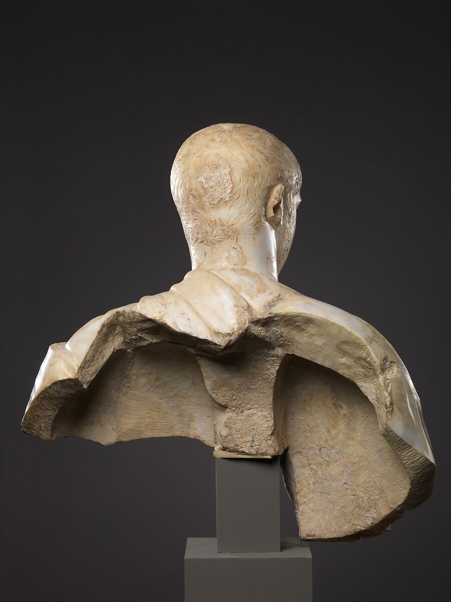 Marble portrait bust of Severus Alexander, marble, Roman