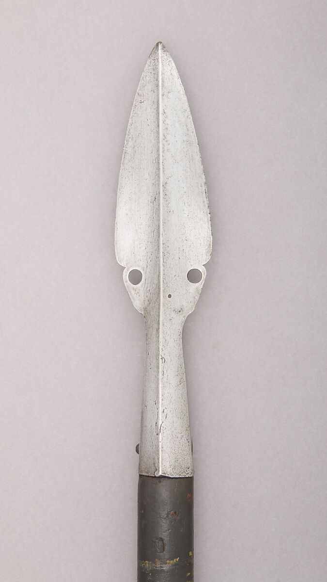 Boar Spear, Steel, wood, German